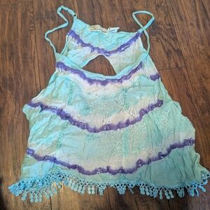 Vintage Havana Blue and purple top